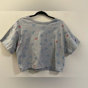 Women’s Champion‎ Crop Top in Gray - M